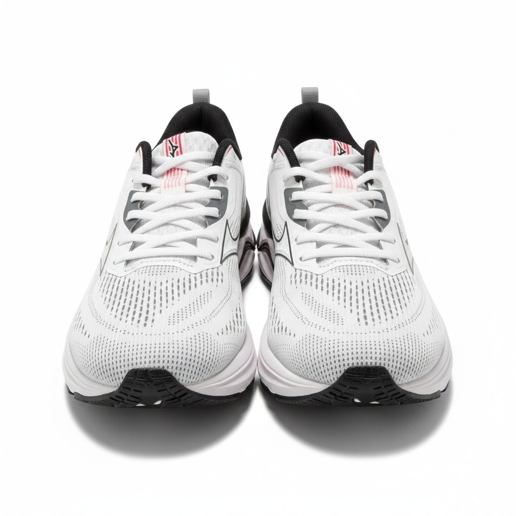 Tenis Mizuno Wave Dynasty 8 Branco Corrida Masculino Branco 4