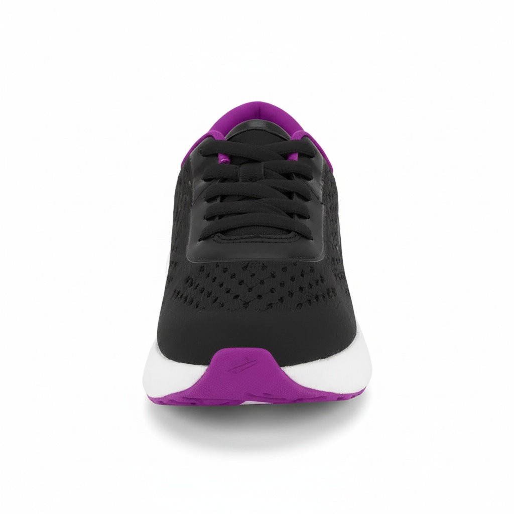 Tenis Molekinha Preto Esportivo Meninas Antiderrapante Preto 2