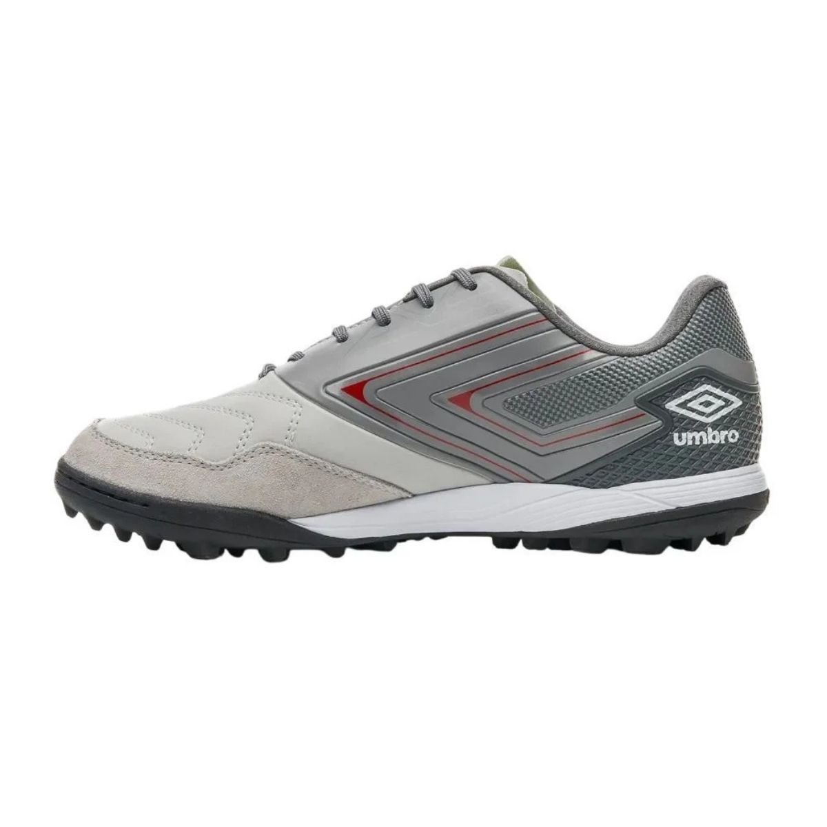 Umbro Pro 5 Bump Society Prata Grafite Laranja Cinza 2
