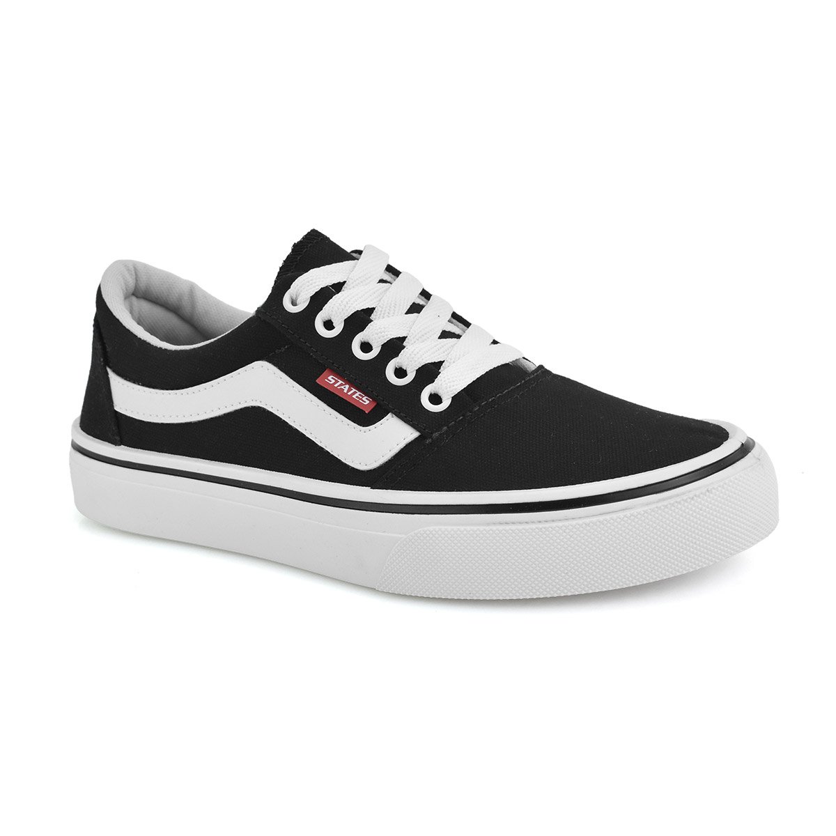 Tenis Botinho Meninos Preto Branco Estiloso Casual