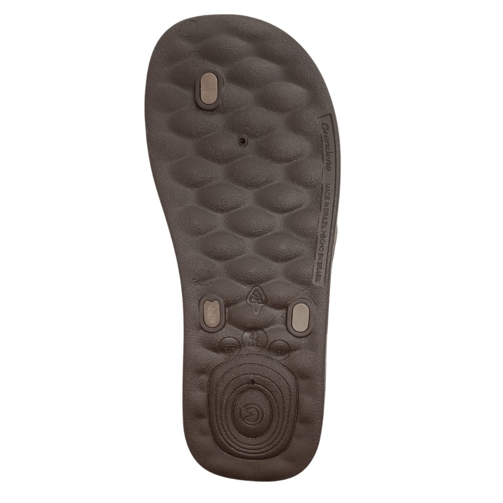 Chinelo Cartago Egeu IV Conforto e Estilo Marrom 3