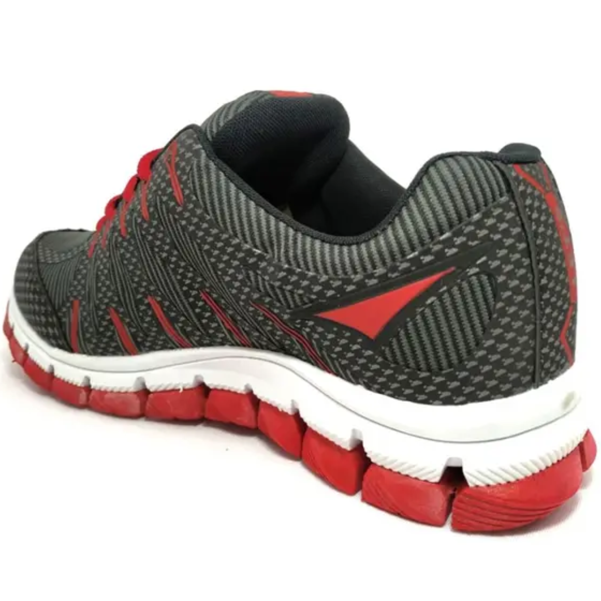 TRY STAR Tenis Infantil Preto Vermelho Design Dinamico Preto/Vermelho 5