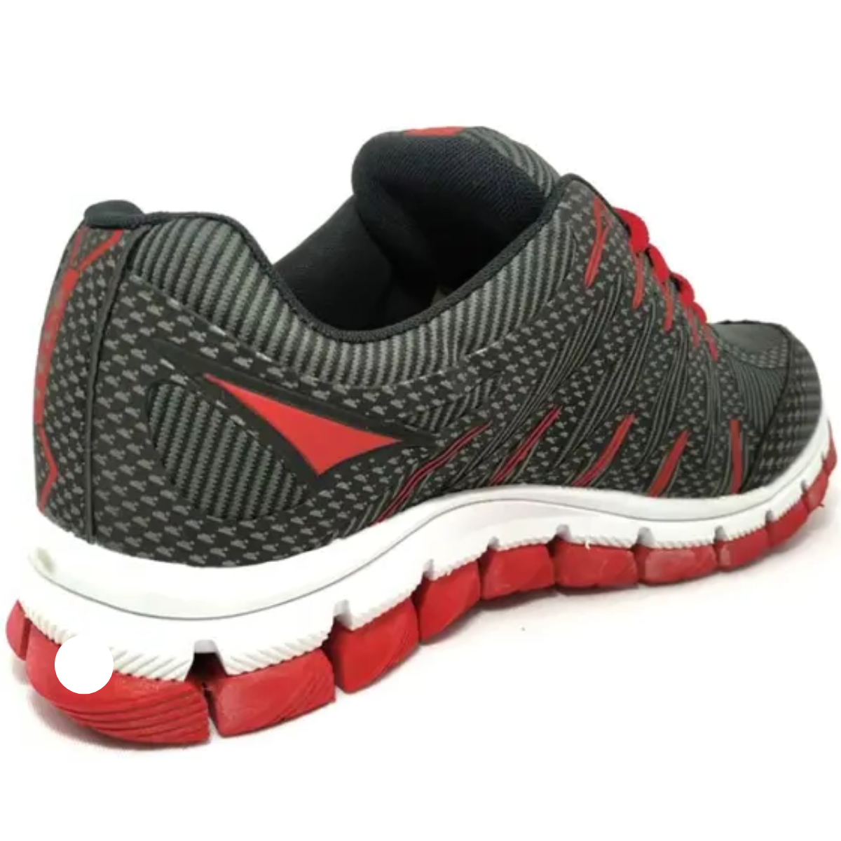 TRY STAR Tenis Infantil Preto Vermelho Design Dinamico Preto/Vermelho 6