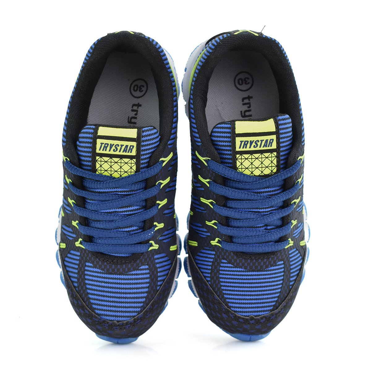 Tenis Meninos Try Star Evolution Marinho Ajuste Cadarco Azul 3