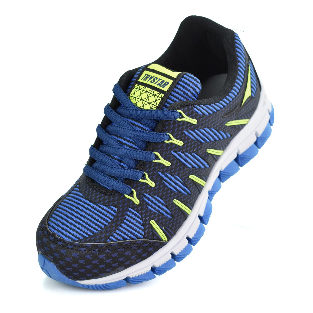 Tenis Meninos Try Star Evolution Marinho Ajuste Cadarco Azul 6