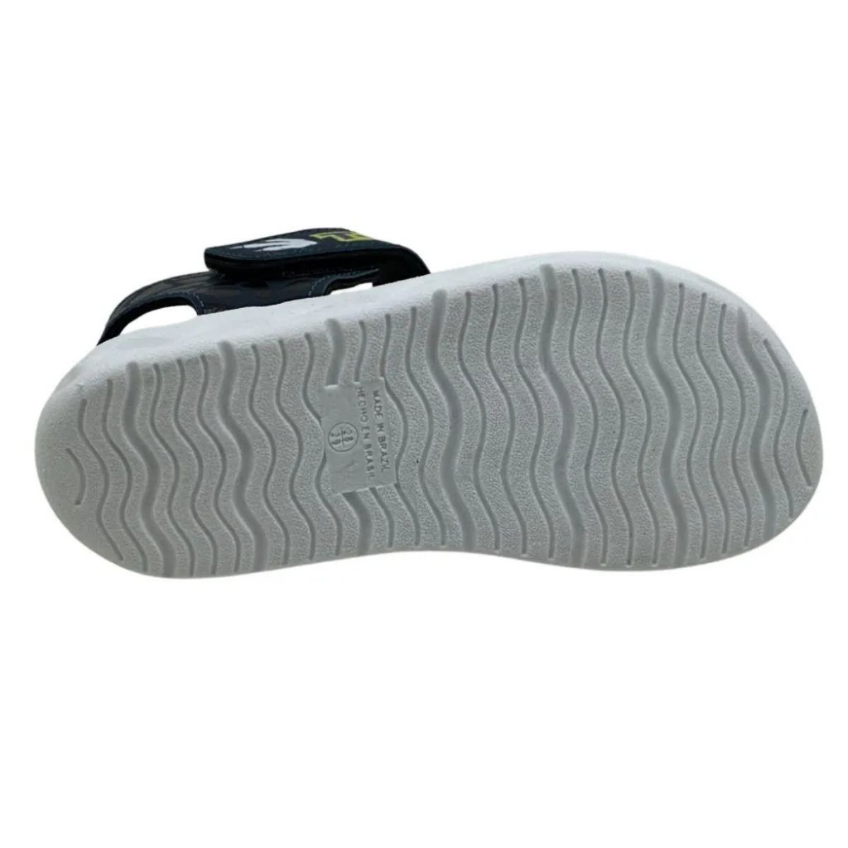 Sandalia Mini Pe Marinho Limao Conforto e Estilo Azul Marinho 9