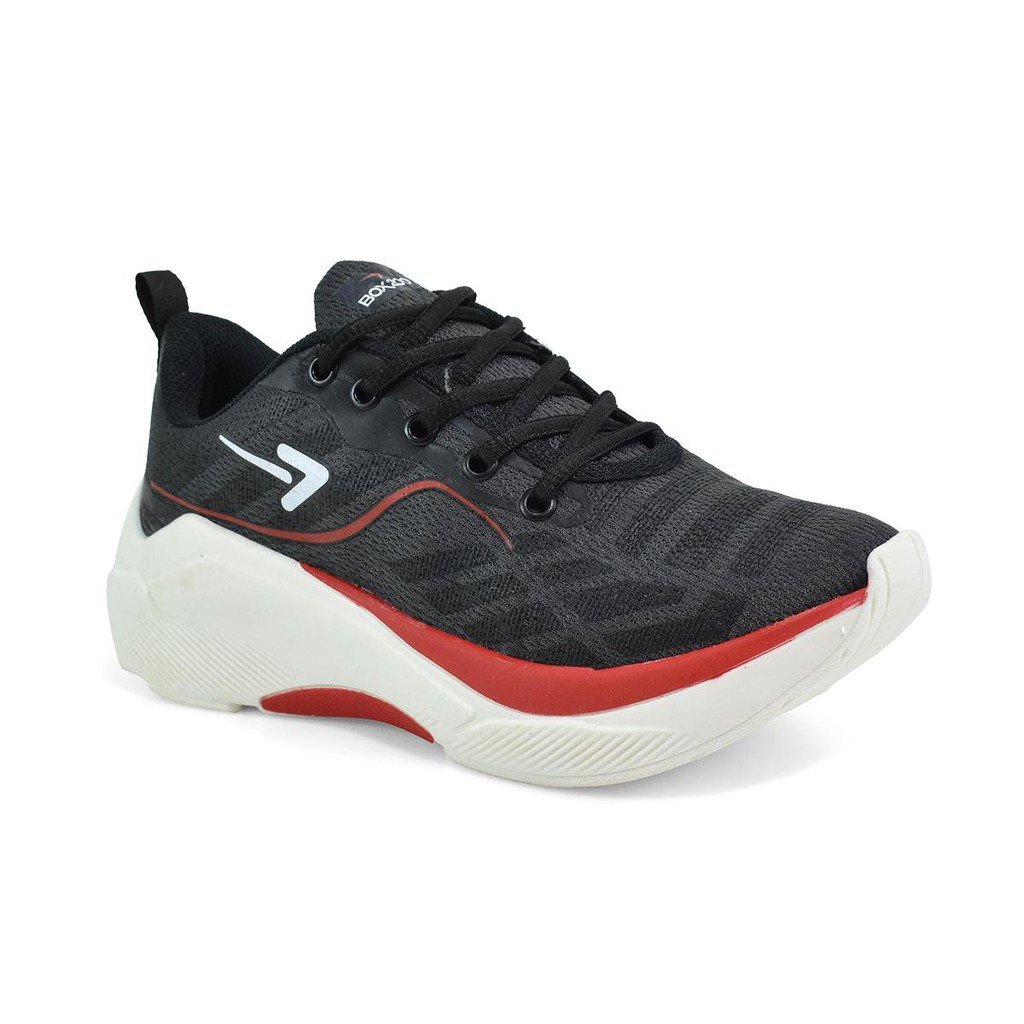 Tenis Box 200 Feminino Preto Confortavel Dia a Dia BX2527