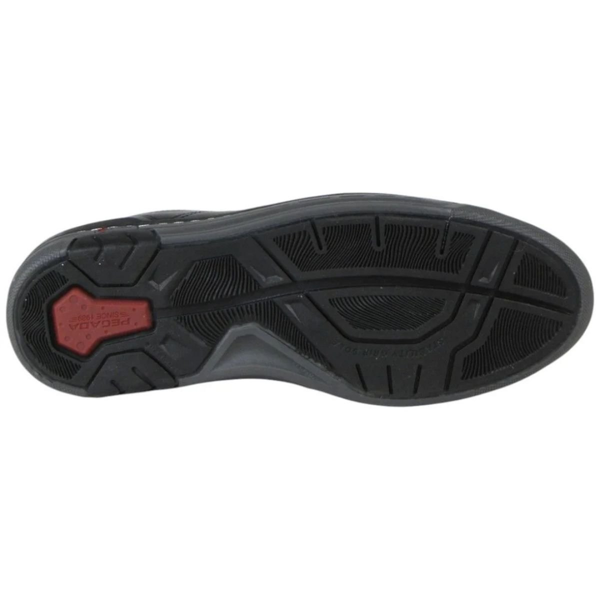 Sapatenis Pegada Couro Preto Carbono Conforto e Estilo Preto 4