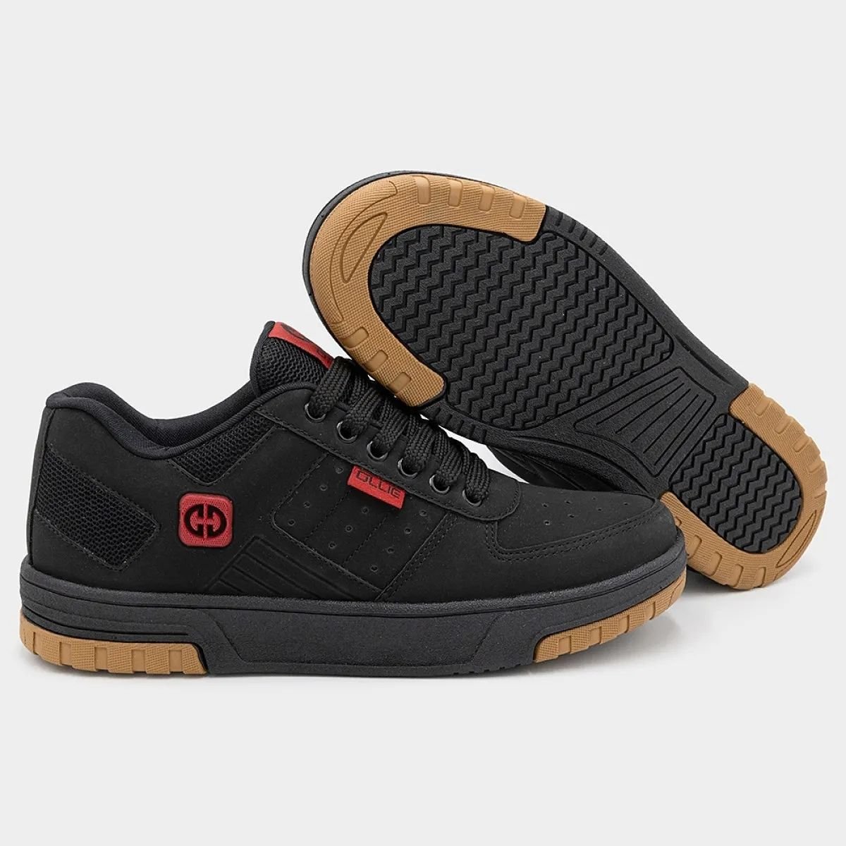 Tenis Ollie Eternity 2 Preto Masculino Casual Estiloso Preto 6