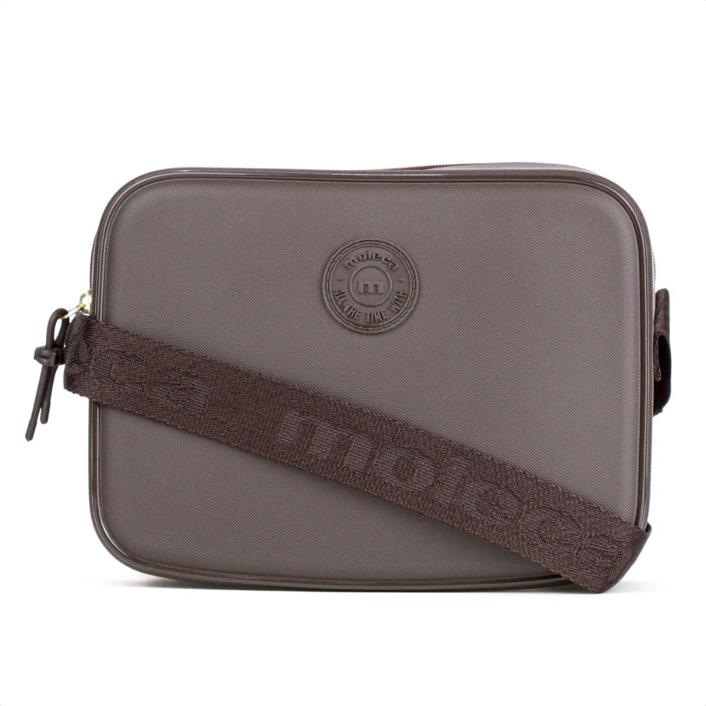 Bolsa Moleca Textura Gorgurao Cafe Feminina Casual