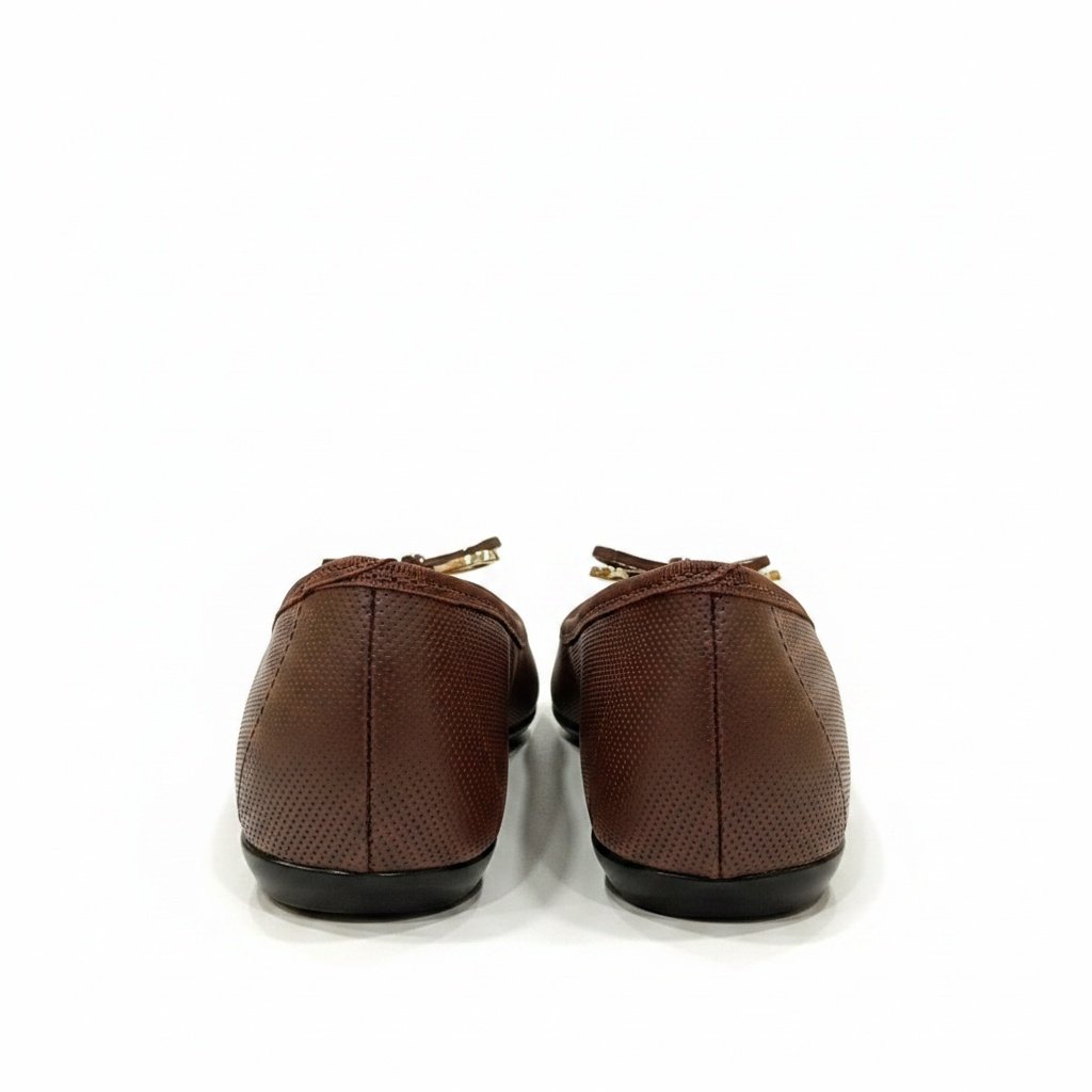 Sapatilha Moleca Laco Feminino Chocolate Elegancia Diaria Marrom 5