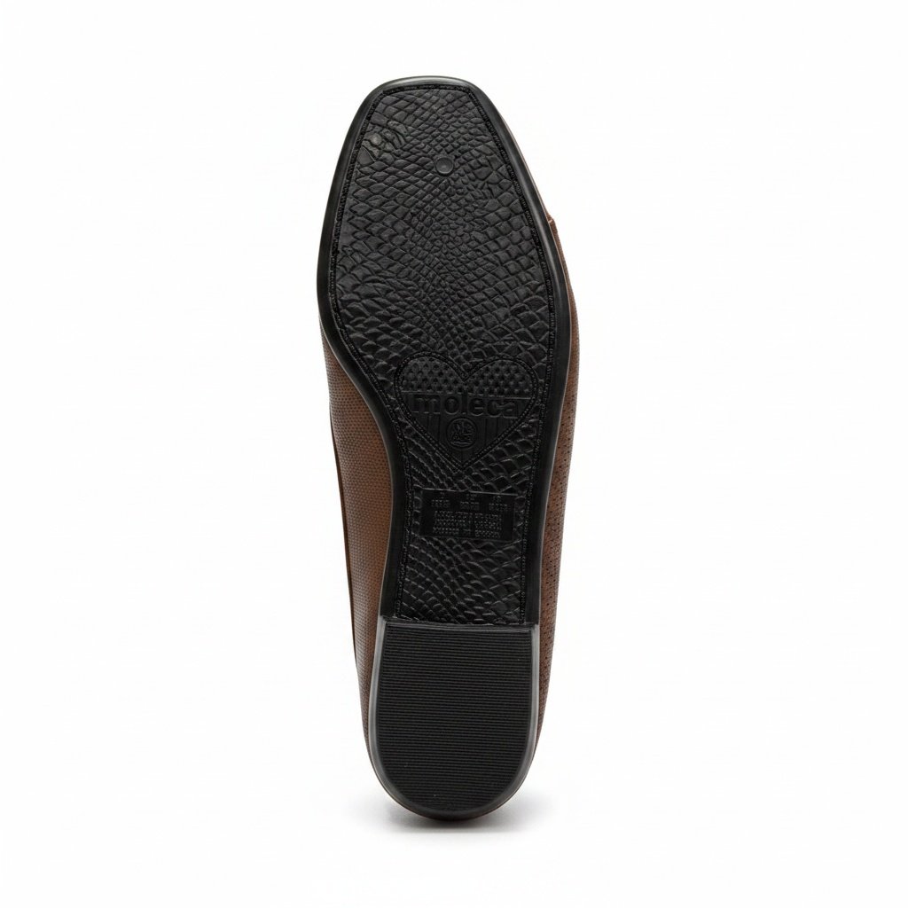 Sapatilha Moleca Laco Feminino Chocolate Elegancia Diaria Marrom 6