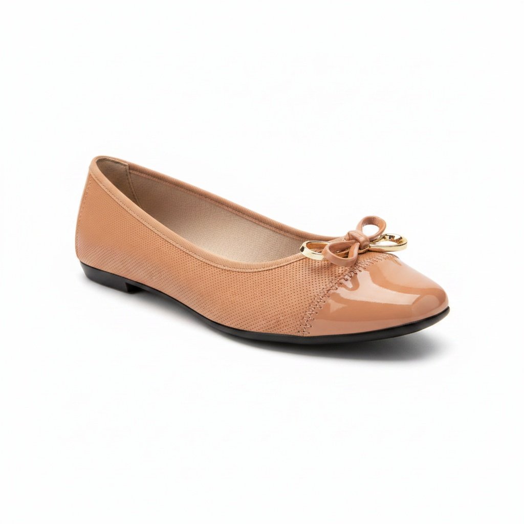 Sapatilha Moleca Nude Feminino Versatil Leve Moderna