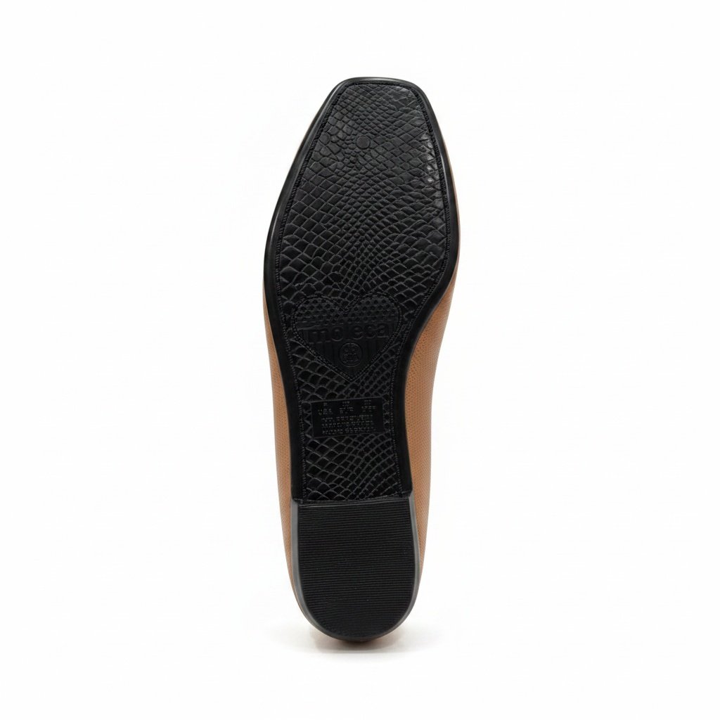 Sapatilha Moleca Nude Feminino Versatil Leve Moderna Bege 6