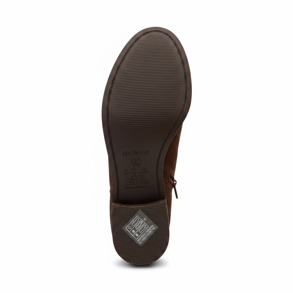Bota Moleca Cano Curto Cacau Country Feminino Marrom 6
