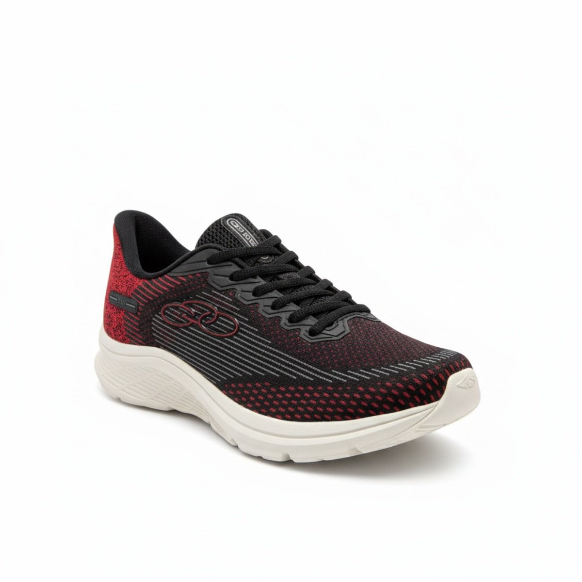 Tenis Olympikus Delta Preto Vermelho Alta Performance 
