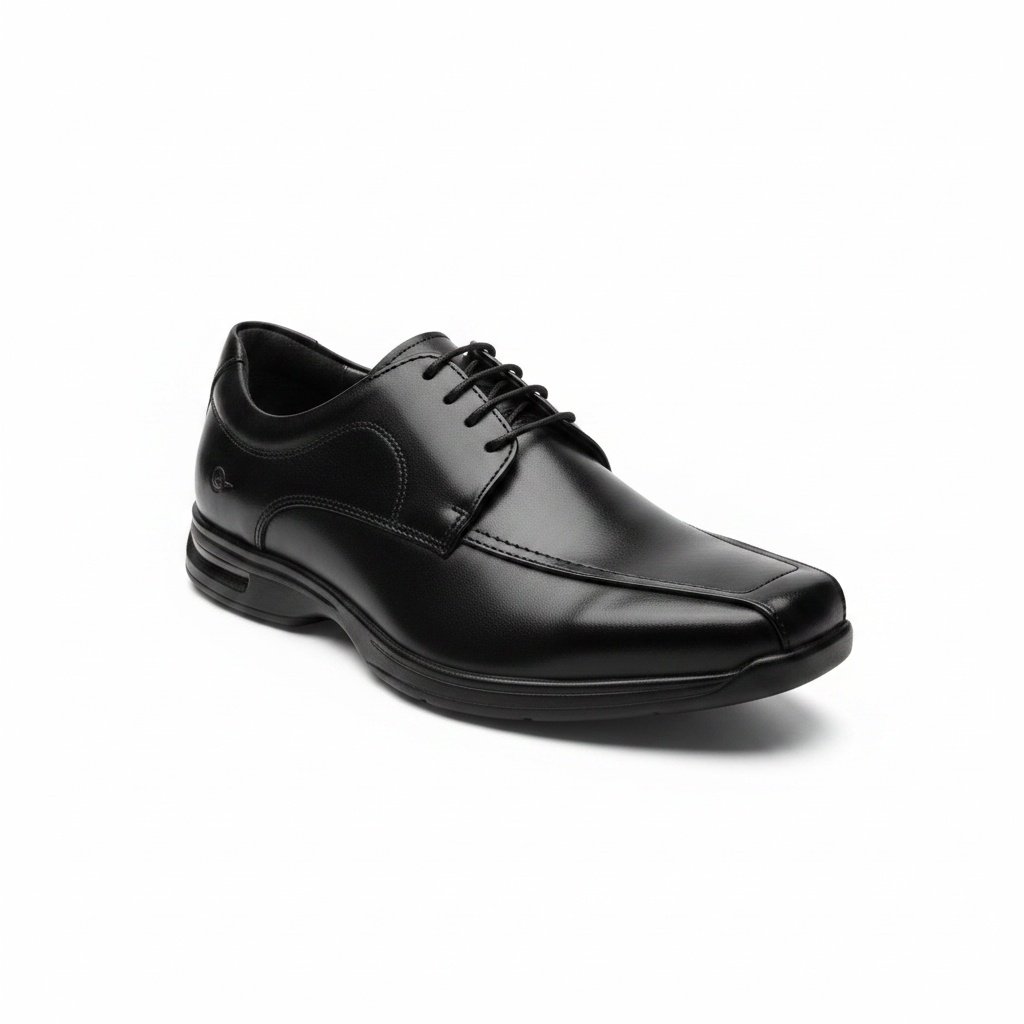 Sapato Democrata Masculino Air Spot Couro Anatomico 