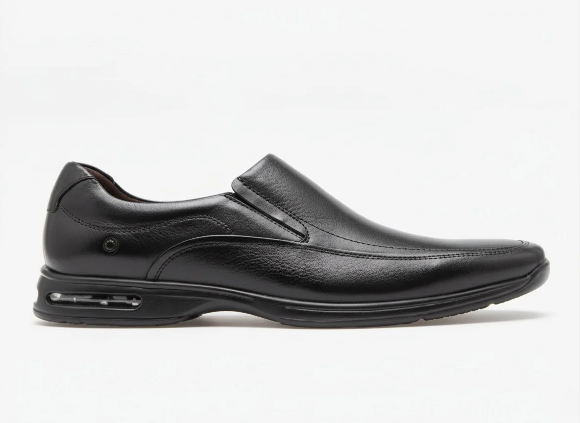Sapato Social Democrata Smart Masculino Couro Preto 448027 Preto 4
