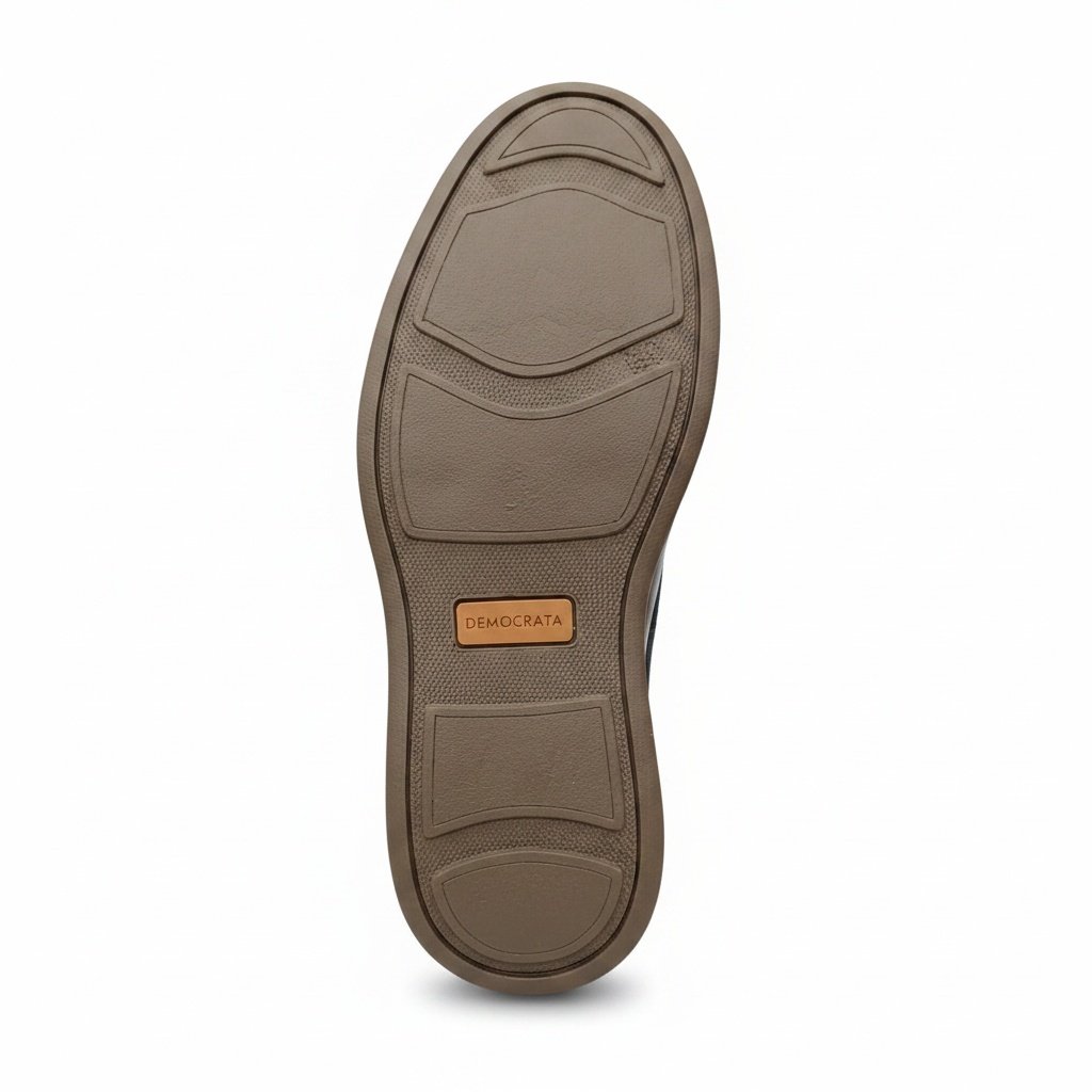 Sapato Masculino Democrata Preto Anatomico Macio Preto 6