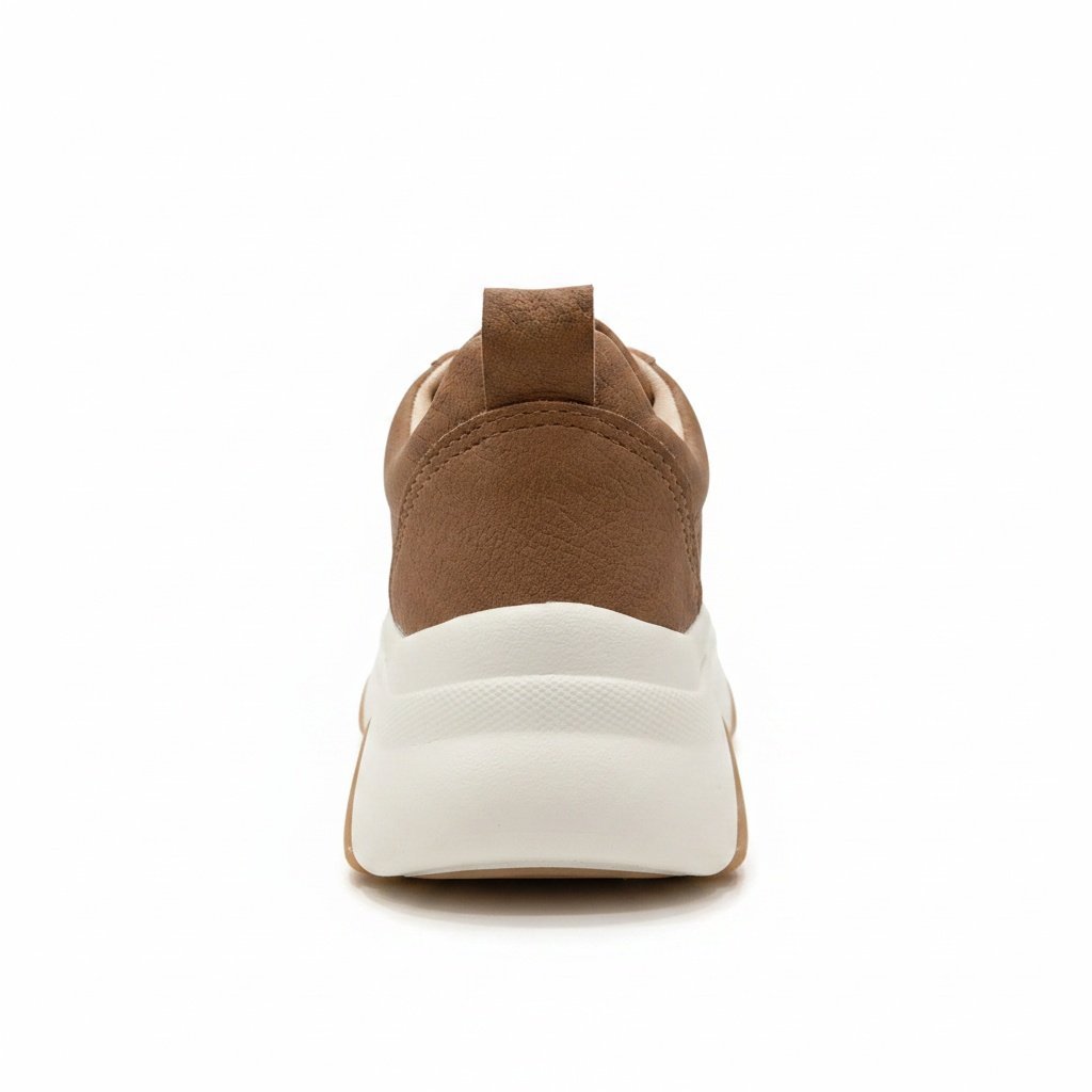 Modare Tenis Casual Castanho Dourado Design Ergonomico Marrom 5