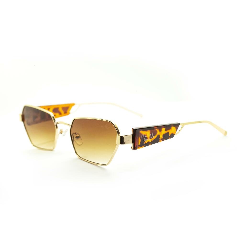 Oculos de Sol Pacifico Marrom Dourado 2