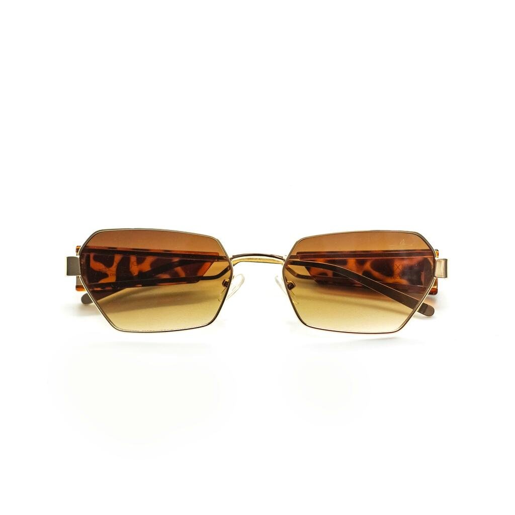 Oculos de Sol Pacifico Marrom Dourado 4