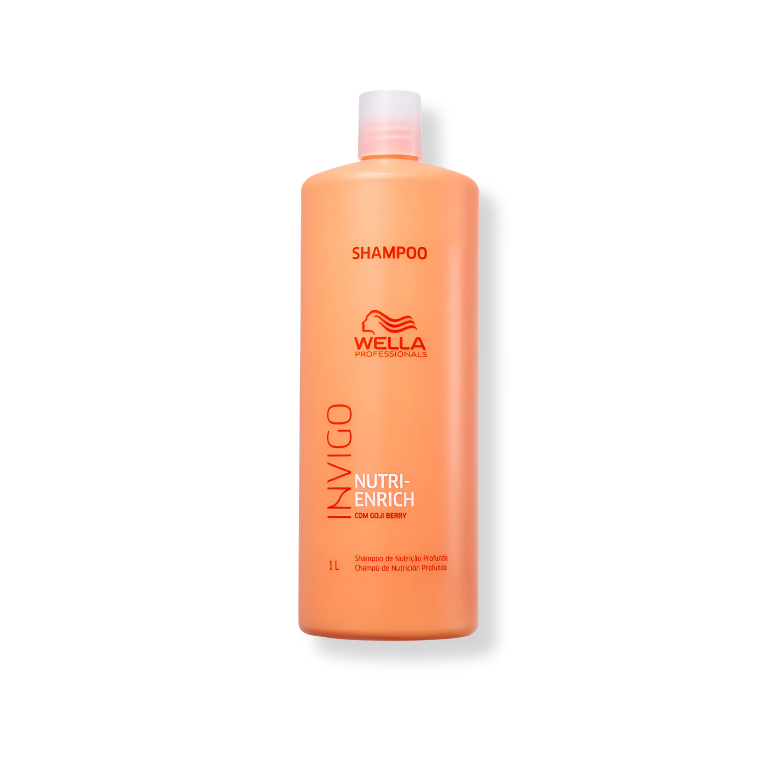 Kit Wella Professionals Invigo Nutri-Enrich - Shampoo 1L + Mascara 500g ÚNICO 2