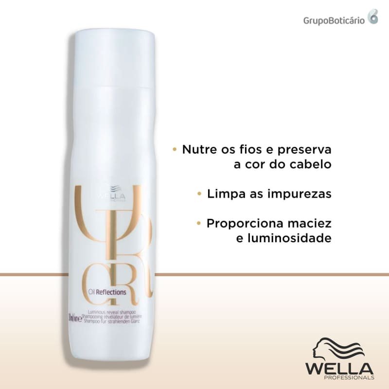 Wella Professionals Oil Reflections Luminous - Shampoo 250ml 250ml 2