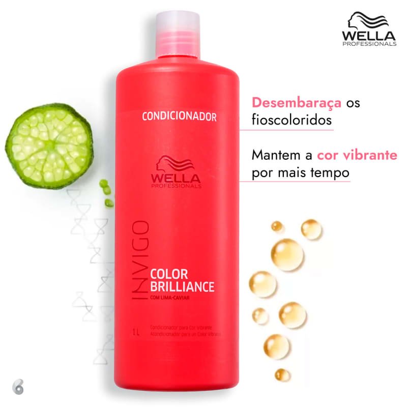 Wella Professionals Invigo Color Brilliance - Condicionador 1L 1L 2