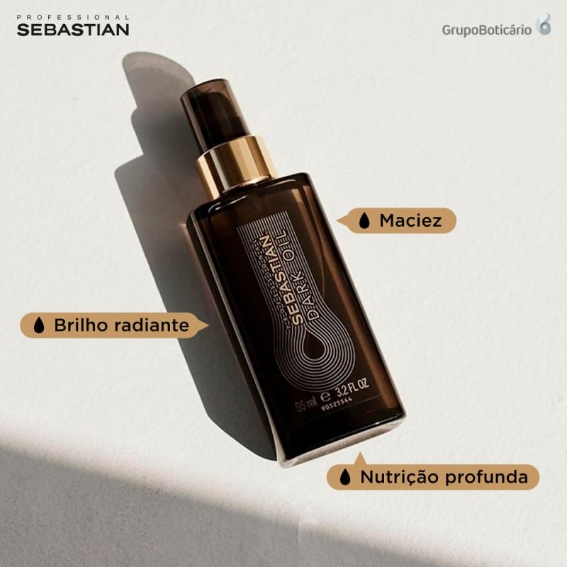 Sebastian Professional Dark Oil - Oleo Capilar 95ml 95ml 4
