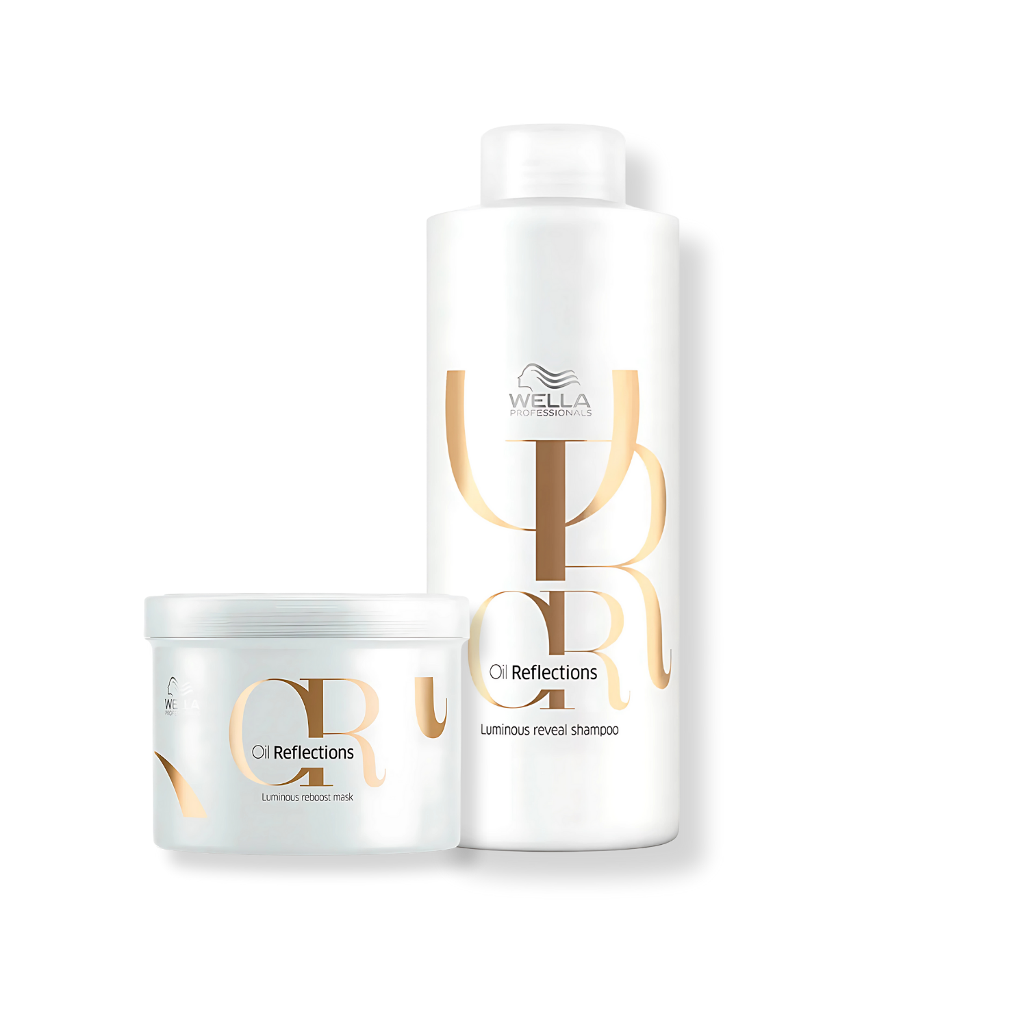 Kit Wella Professionals Oil Reflections - Shampoo 1L + Mascara 500ml