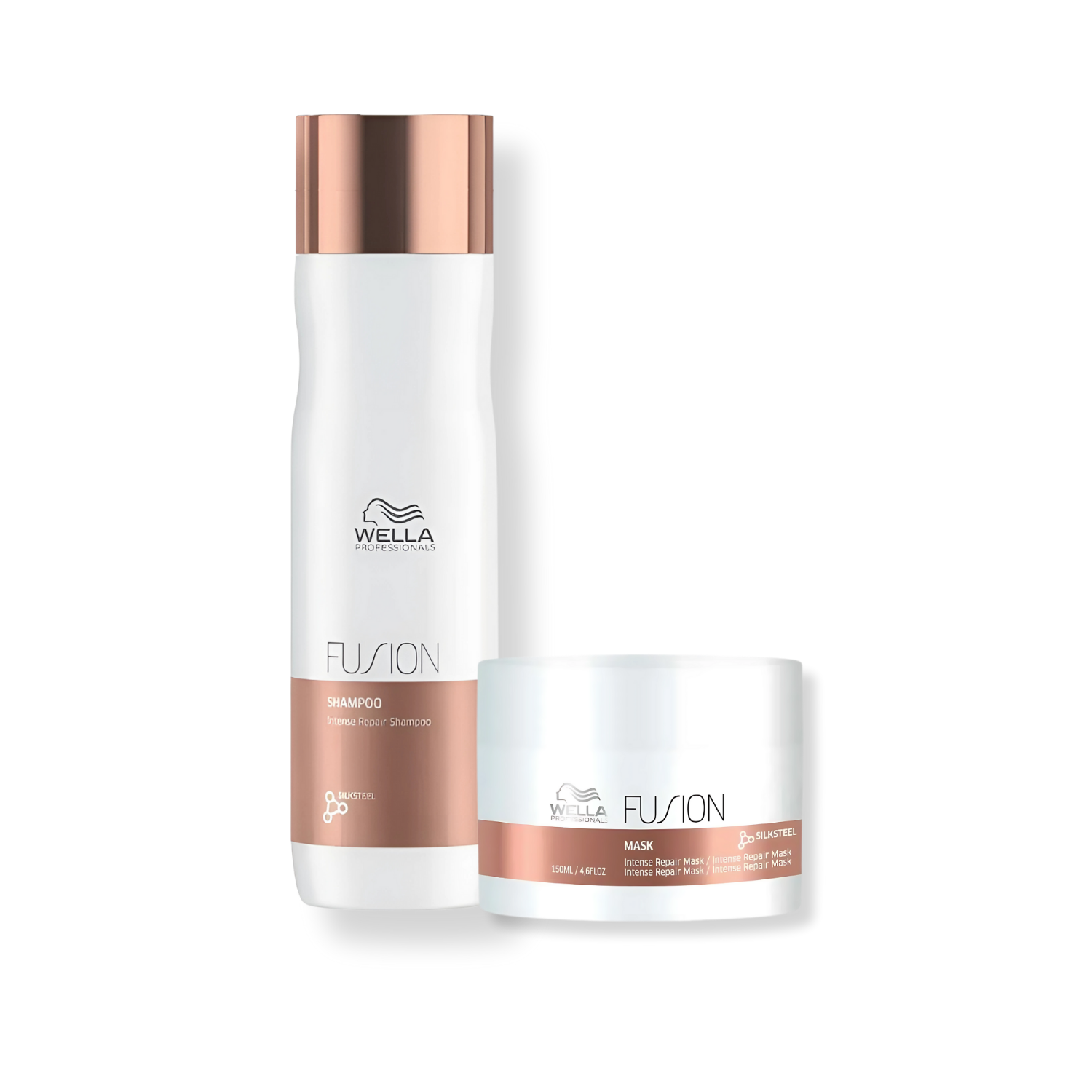 Kit Wella Professionals Fusion - Shampoo 250ml e Mascara 150ml