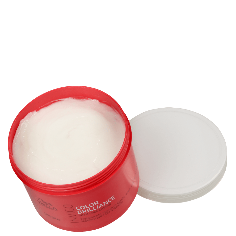 Kit Wella Professionals Invigo Color Brilliance - Shampoo 1L + Mascara 500ml ÚNICO 6