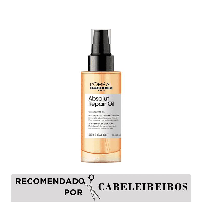 Oleo Capilar LOreal Professionnel Serie Expert Absolut Repair Gold Quinoa Protein 10 in 1 90 ml 90ml 5