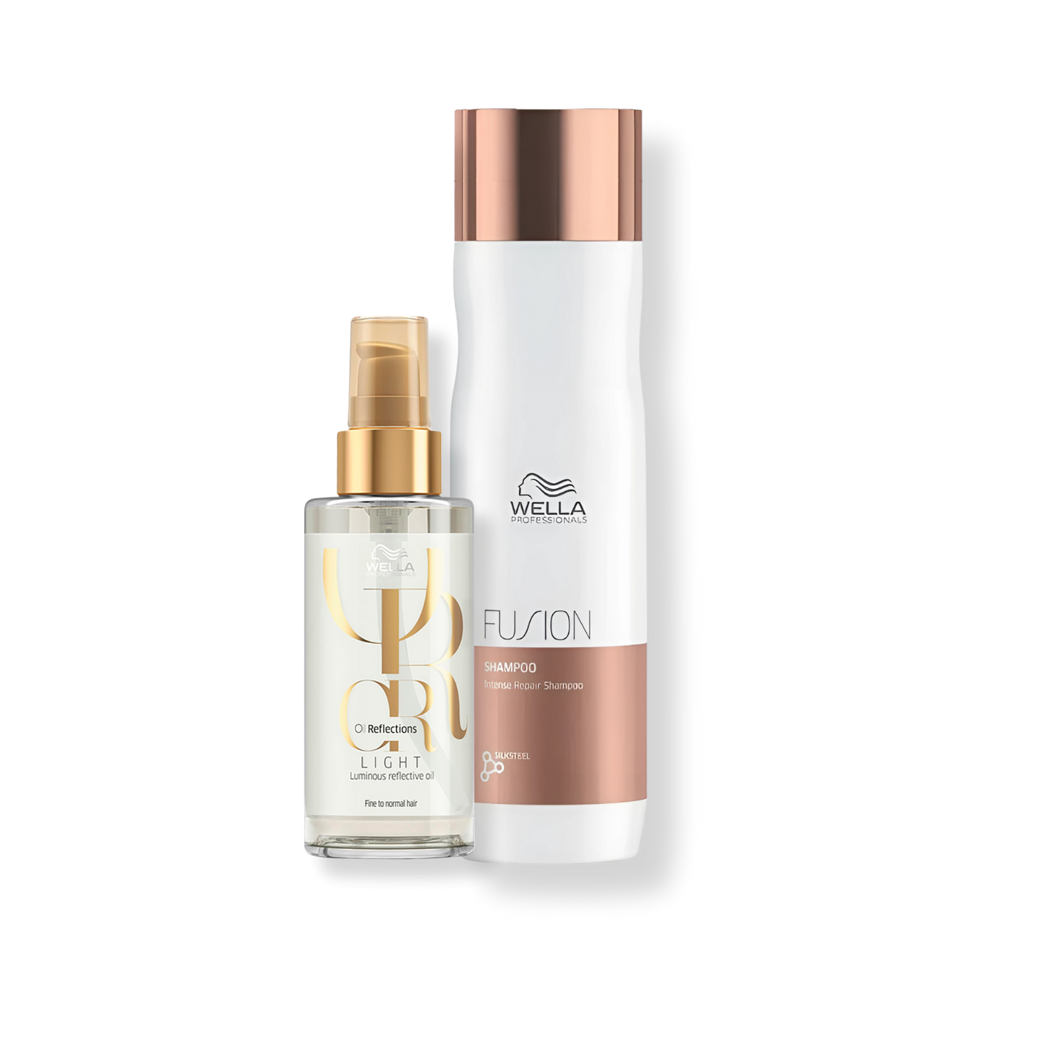 Kit Wella Professionals Fusion - Shampoo 250ml e Oleo 100ml