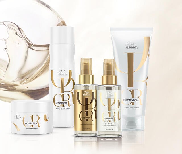 Kit Wella Professionals Oil Reflections - Mascara 500ml e Oleo Light 100ml ÚNICO 4