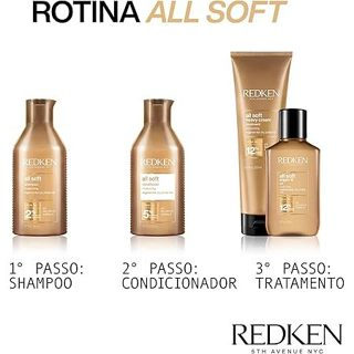 Redken All Soft Heavy Cream - Mascara Capilar 250ml 250ml 5