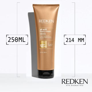 Redken All Soft Heavy Cream - Mascara Capilar 250ml 250ml 6