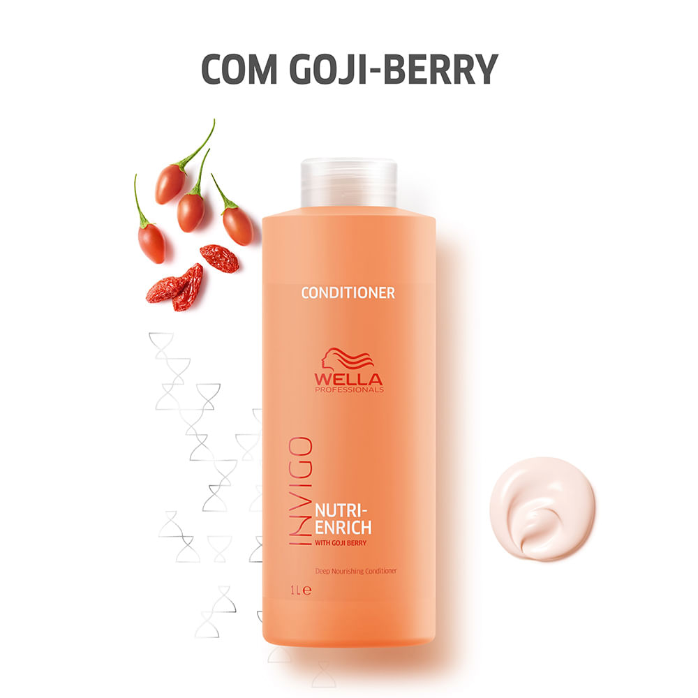 Kit Wella Professionals - Shampoo 1L e Condicionador Nutri-Enrich + Oleo 100ml Oil Reflections ÚNICO 4