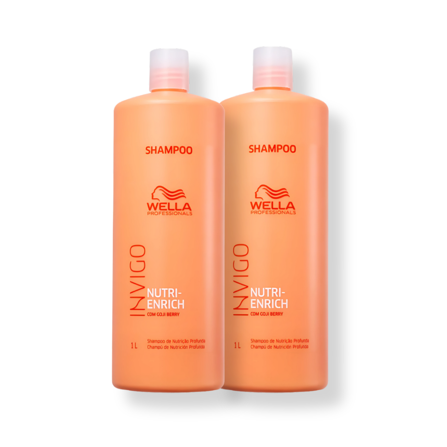 Kit Wella Invigo Nutri-Enrich 2x Shampoo 1L ÚNICO 1