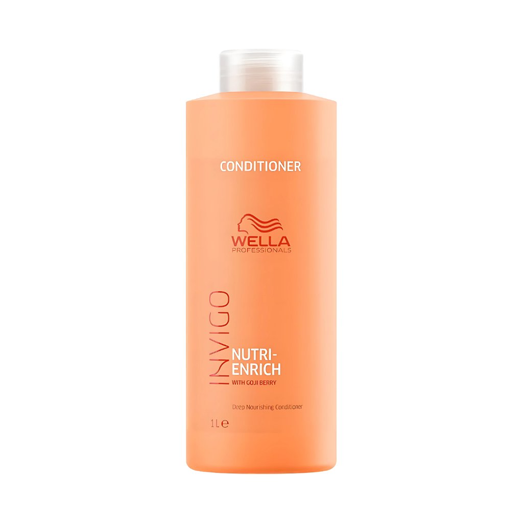 Kit Wella Invigo Nutri-Enrich Condicionador 1L + Oil Reflections Light 100ml ÚNICO 2