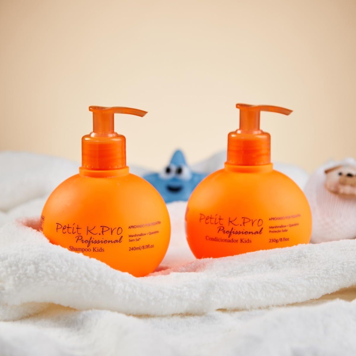 K.Pro Kit Petit Kids - Shampoo 240ml + Condicionador 230g + Leave In 200ml ÚNICO 3