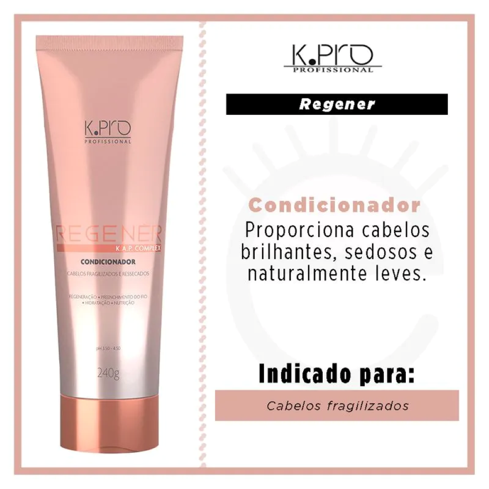 K.Pro Kit Regener (4 Produtos) ÚNICO 3