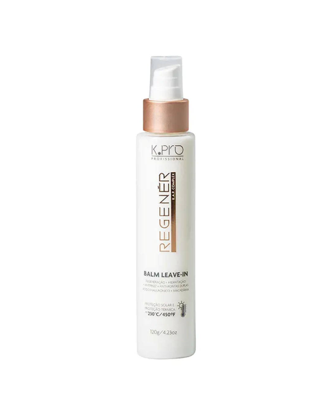 K.Pro Kit Regener - Shampoo 240ml + Balm Leave-In 120ml ÚNICO 4