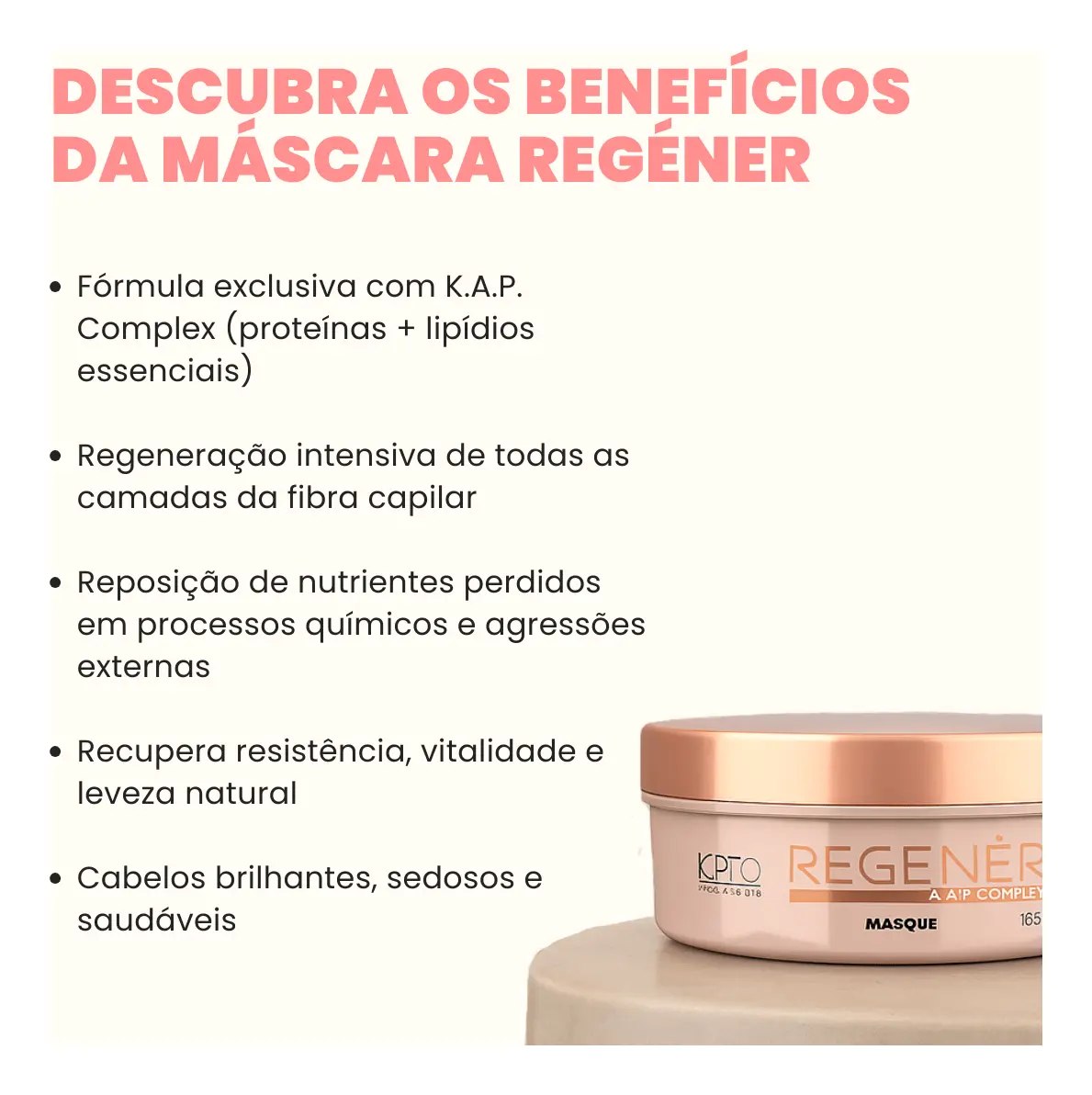 K.Pro Regener- Mascara  165g 165g 2
