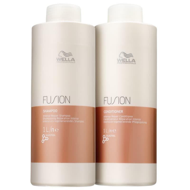 Kit Wella Fusion Intense Repair Shampoo e Condicionador 1 L