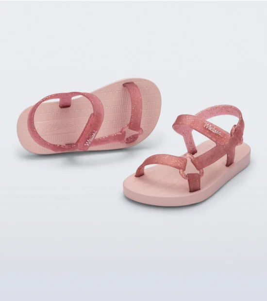 Mini Melissa Sun Downtown Baby Rosa Claro Rosa 3