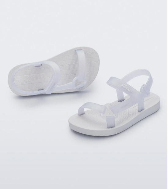 Mini Melissa Sun Downtown Baby Branco Branco 2