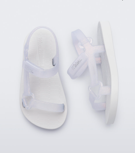 Mini Melissa Sun Downtown Baby Branco Branco 3