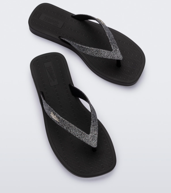 Melissa Sun Long Beach II Preto Preto 4